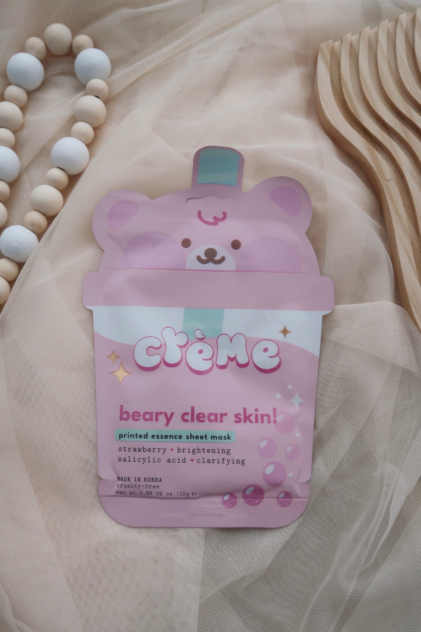 THE CRÉME SHOP BEARY CLEAR SKIN MASK