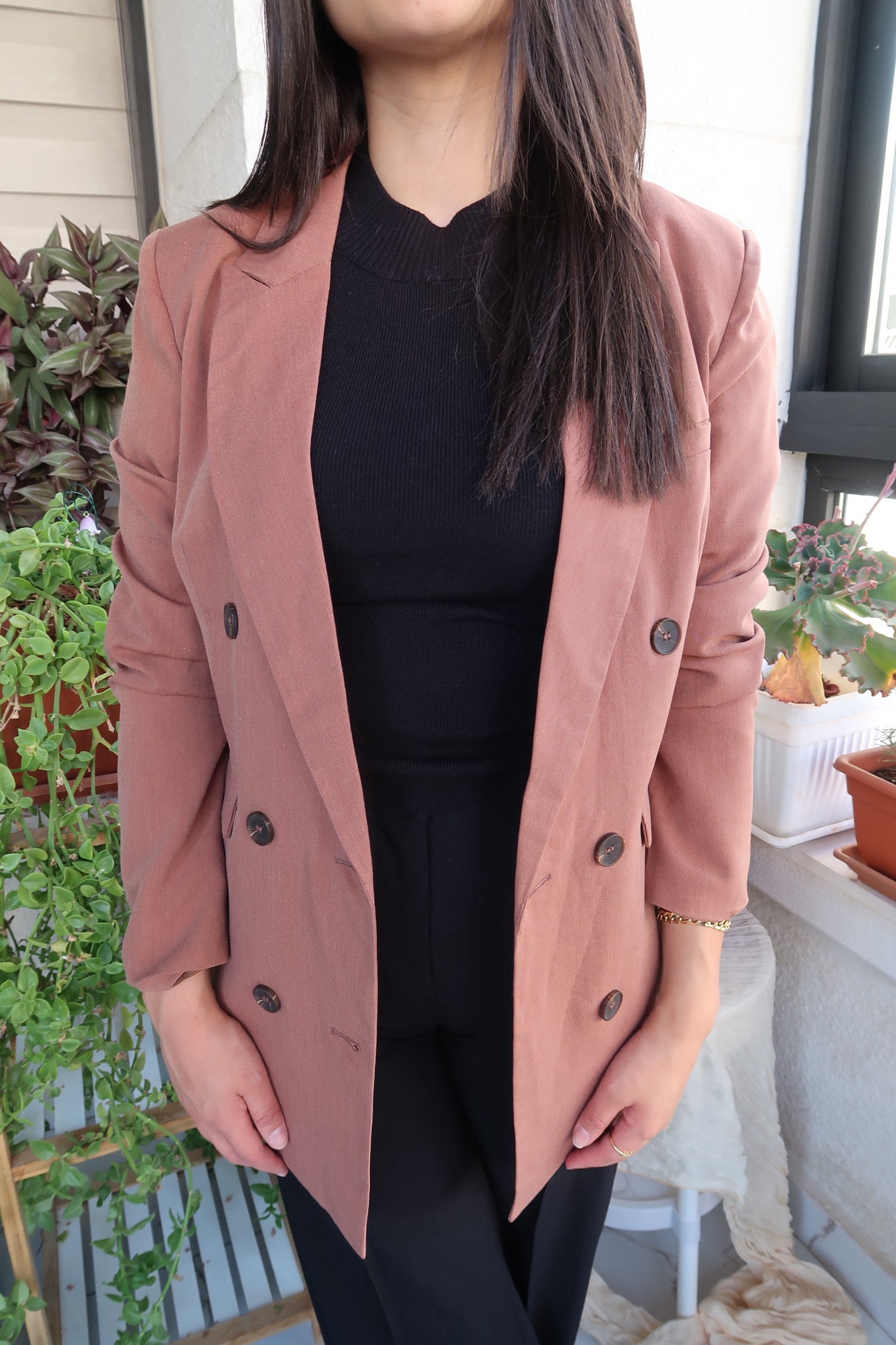 AVA DOUBLE BREASTED BLAZER