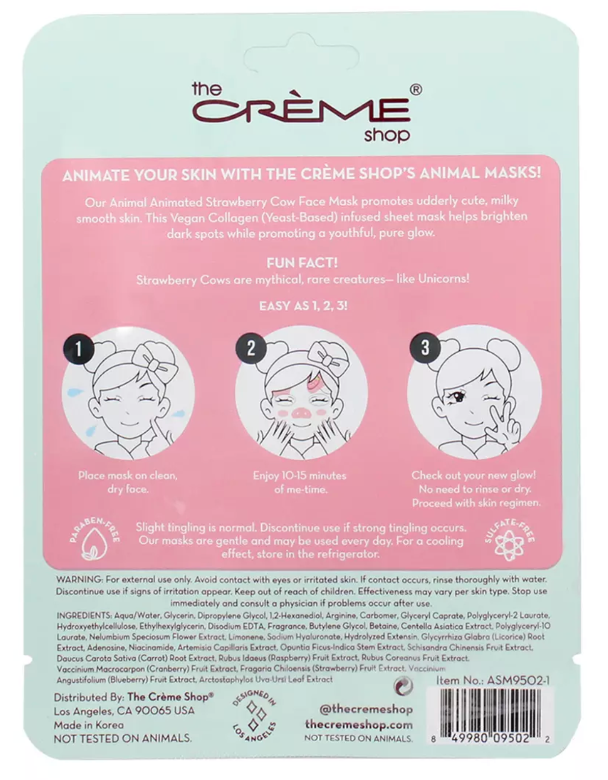 THE CRÉME SHOP BE MILKY SKIN MASK