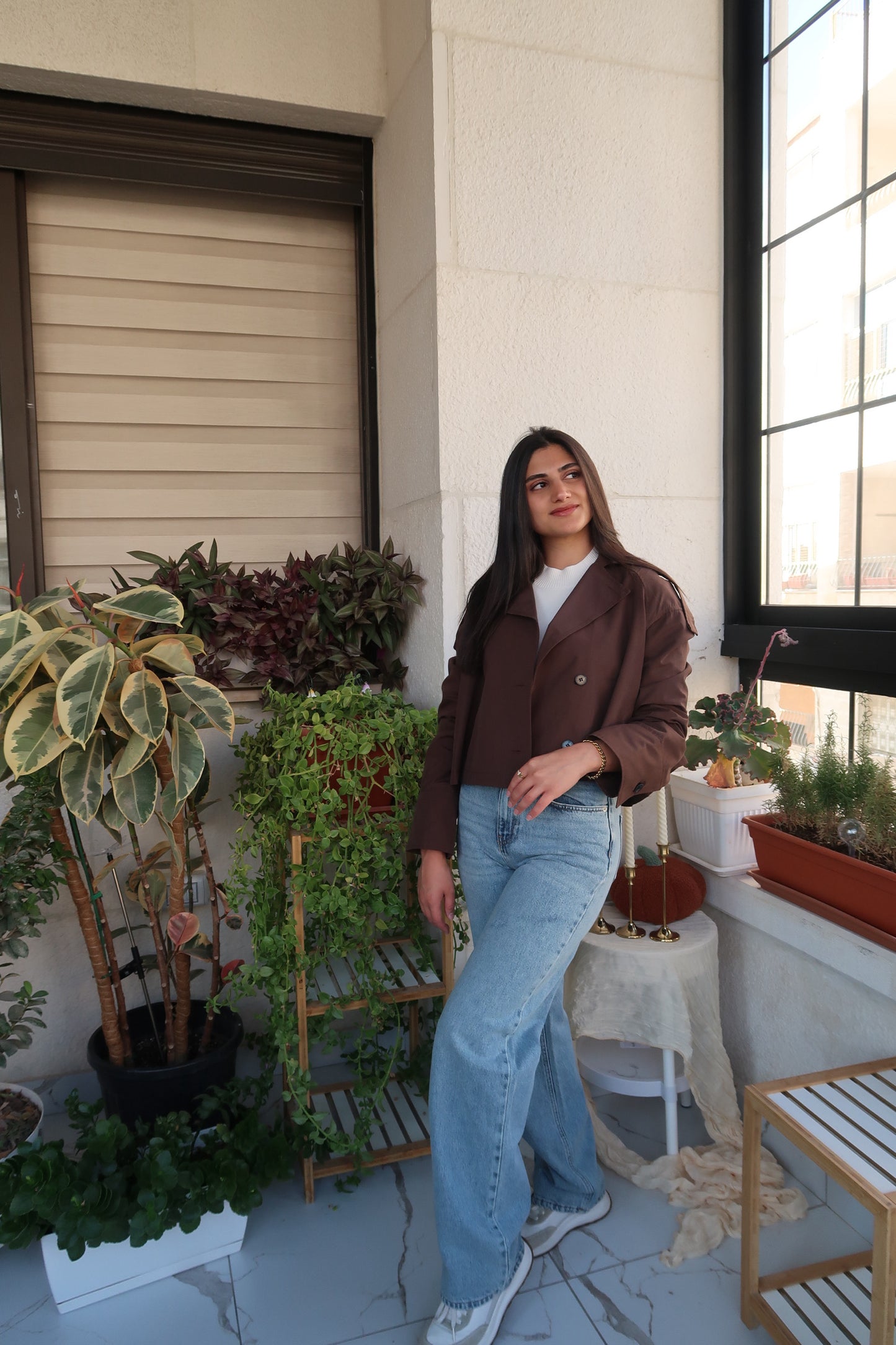 ALISA SHORT TRENCH COAT