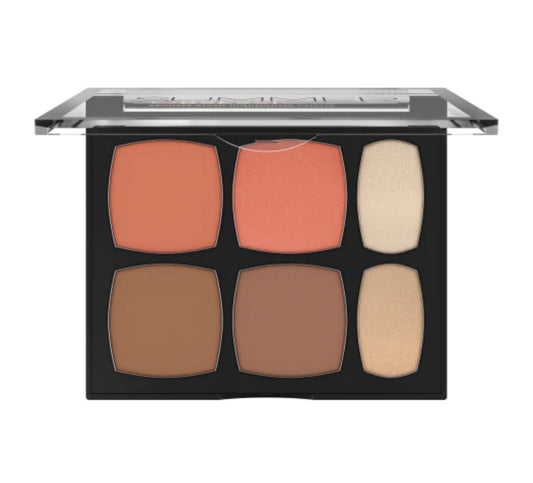 CATRICE SUMMER OBSESSION BRONZER, HIGHLIGHT, BLUSH PALETTE