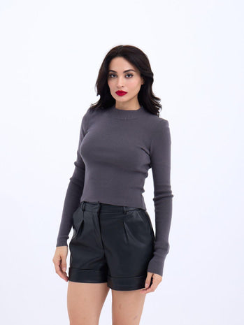 YASMIN BASIC SWEATER