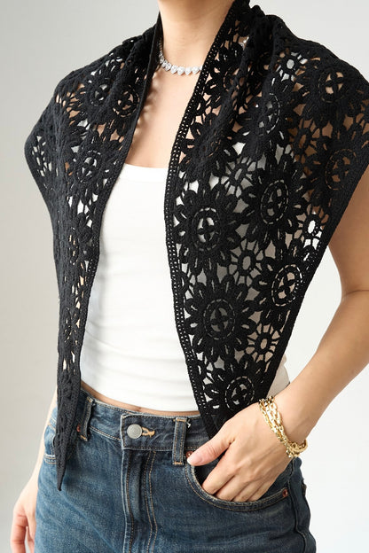 IRIS CROCHET COVER UP