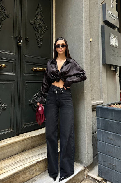 MILA OVERLAP JEANS