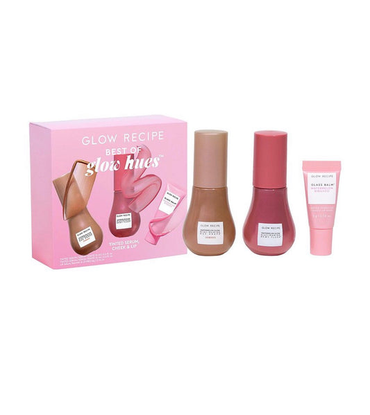 GLOW RECIPE GIFT SET BEST OF GLOW HUES