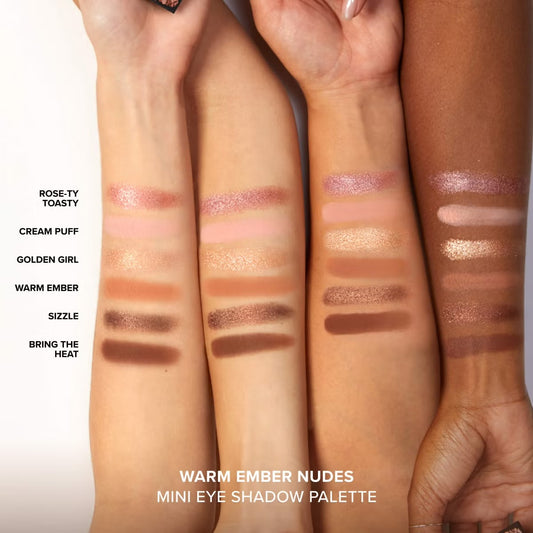 TOO FACED WARM EMBER NUDES MINI EYESHADOW