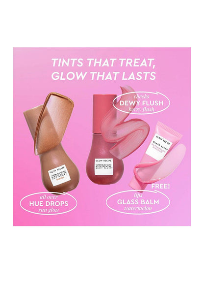 GLOW RECIPE GIFT SET BEST OF GLOW HUES