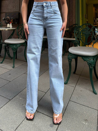 SARA PATTERN JEANS