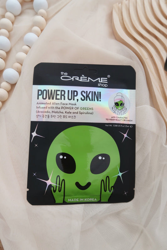 THE CRÉME SHOP POWER UP SKIN MASK