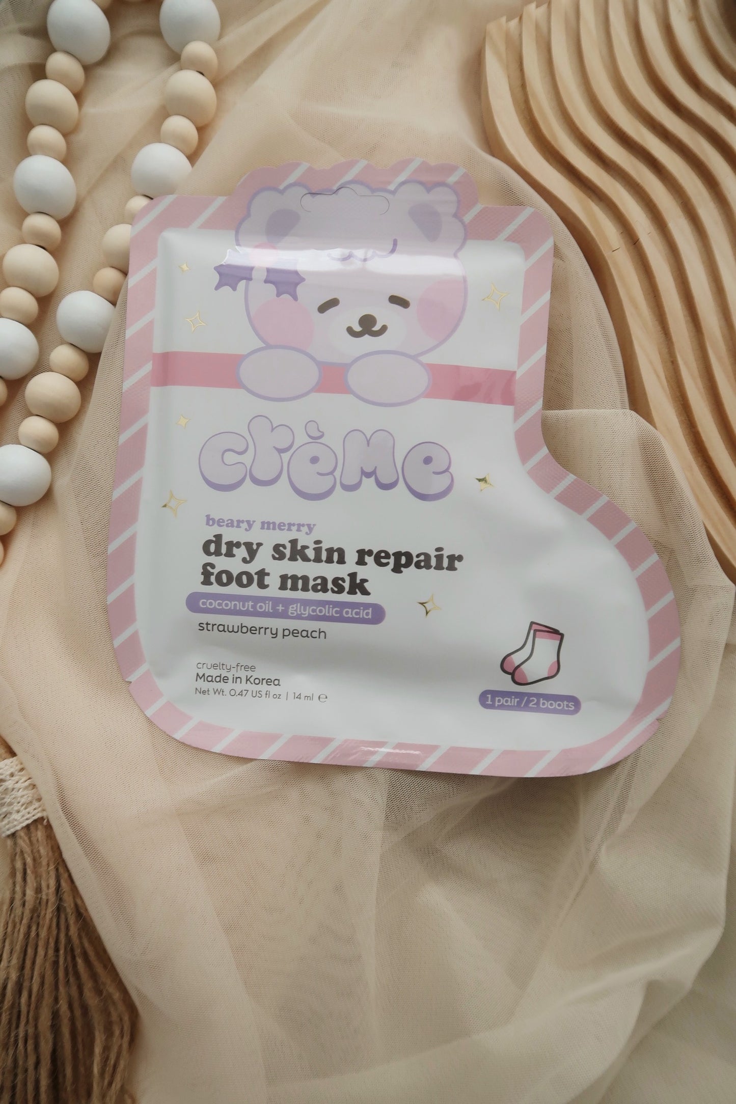 THE CRÉME SHOP DRY SKIN REPAIR FOOT MASK