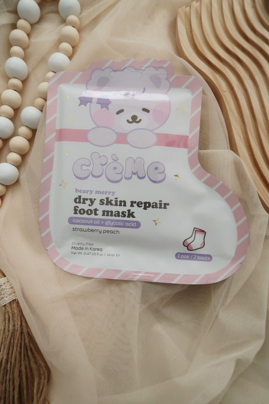 THE CRÉME SHOP DRY SKIN REPAIR FOOT MASK