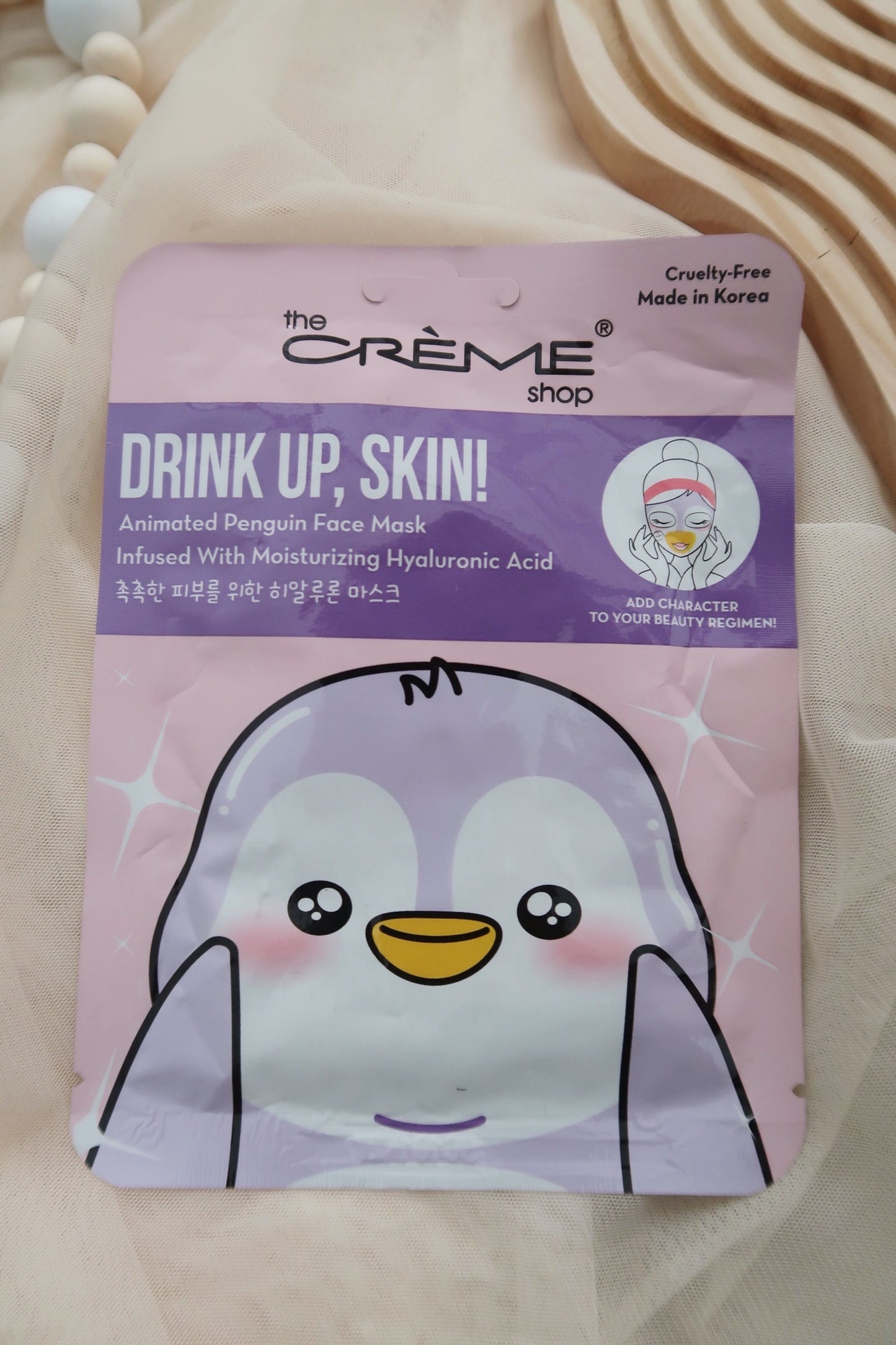 THE CRÉME SHOP DRINK UP SKIN MASK