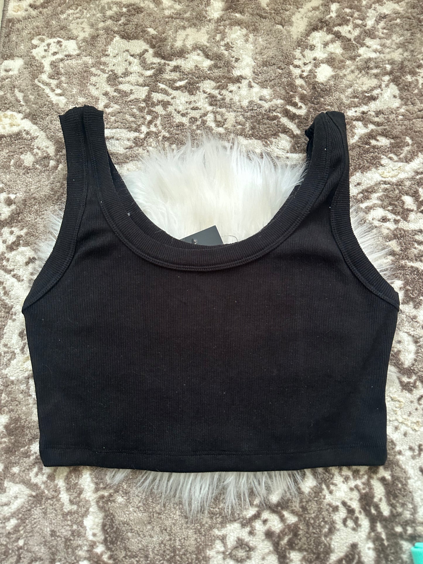 SIGNA CROP TANK - BLK