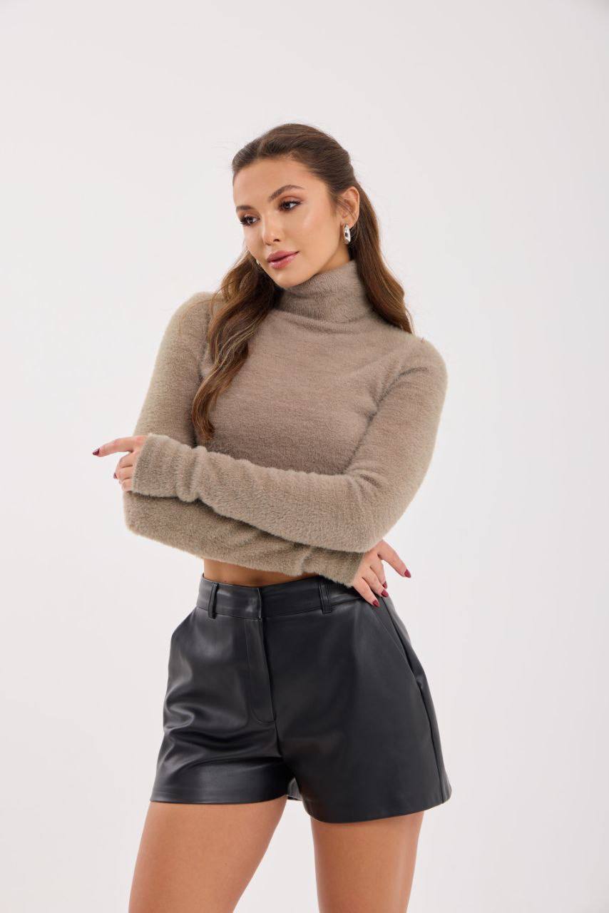 NAILA FUZZY KNIT SWEATER