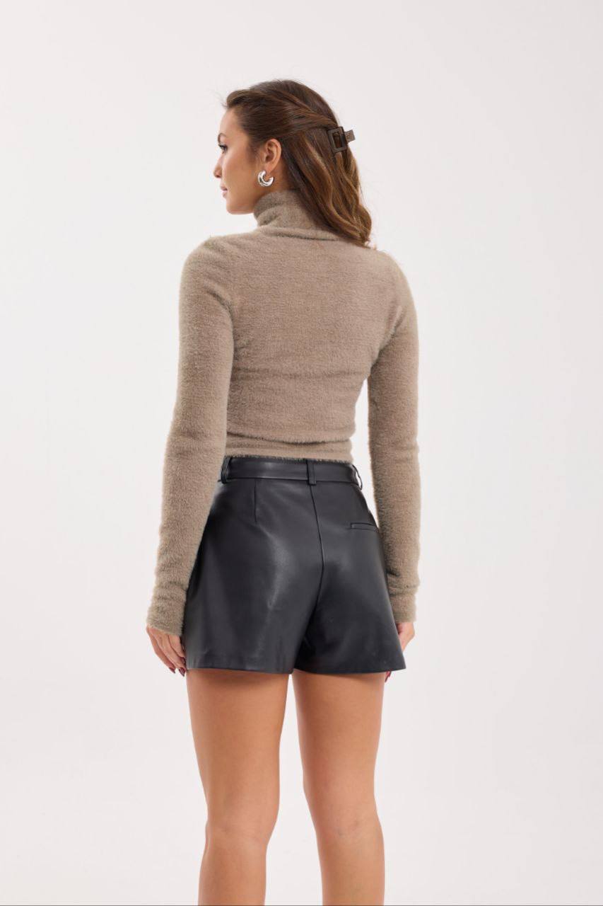 NAILA FUZZY KNIT SWEATER