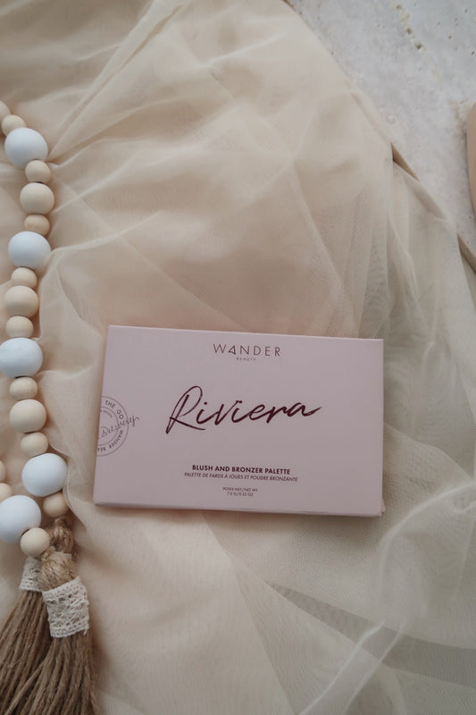 WANDER BEAUTY RIVIERA BLUSH & BRONZER PALETTE