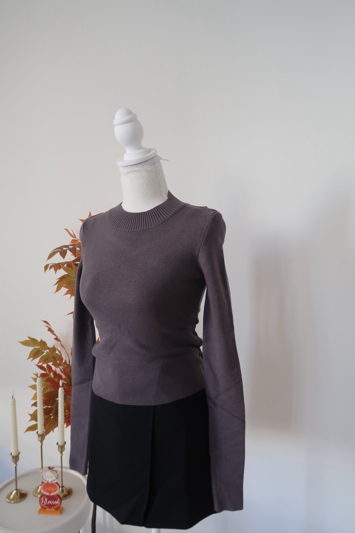 YASMIN BASIC SWEATER