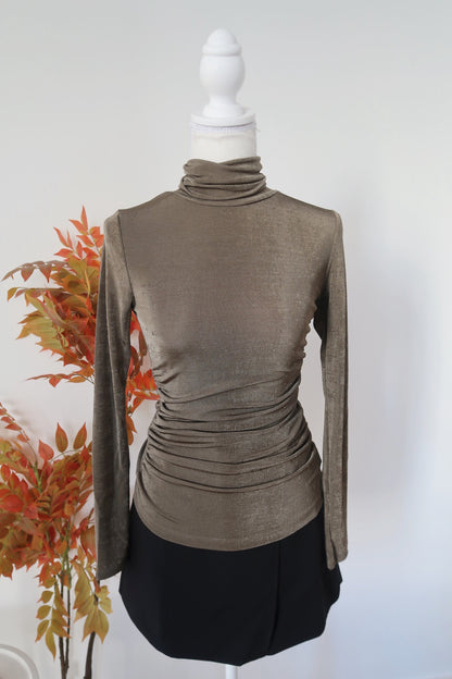 ELLA MOCK NECK LONG SLEEVE TOP