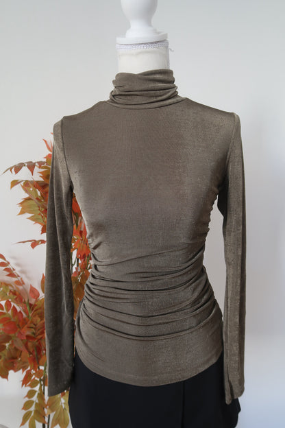 ELLA MOCK NECK LONG SLEEVE TOP