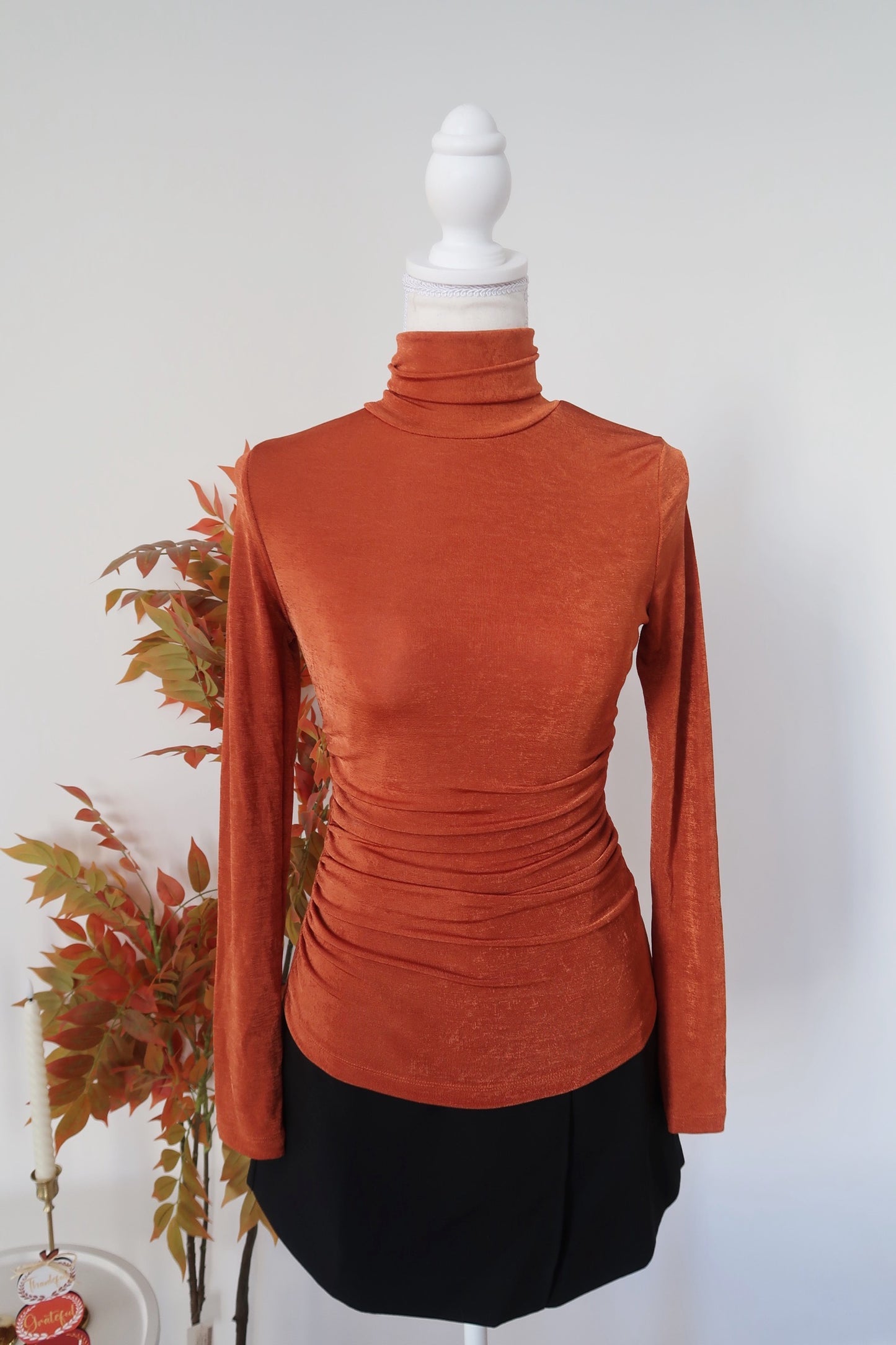 ELLA MOCK NECK LONG SLEEVE TOP