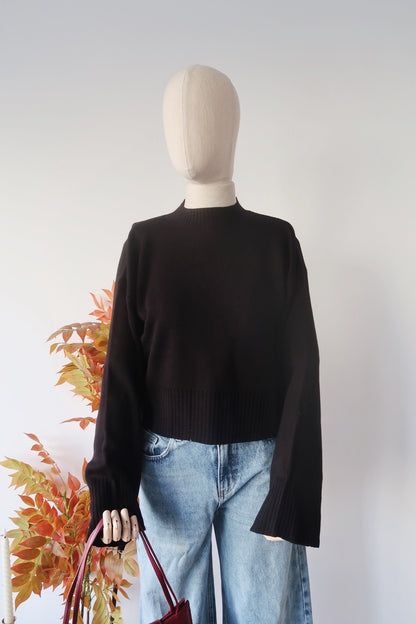 CAMILE MOCK KNECK SWEATER