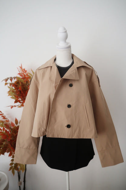 ALISA SHORT TRENCH COAT