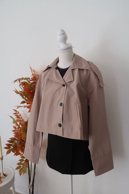 ALISA SHORT TRENCH COAT