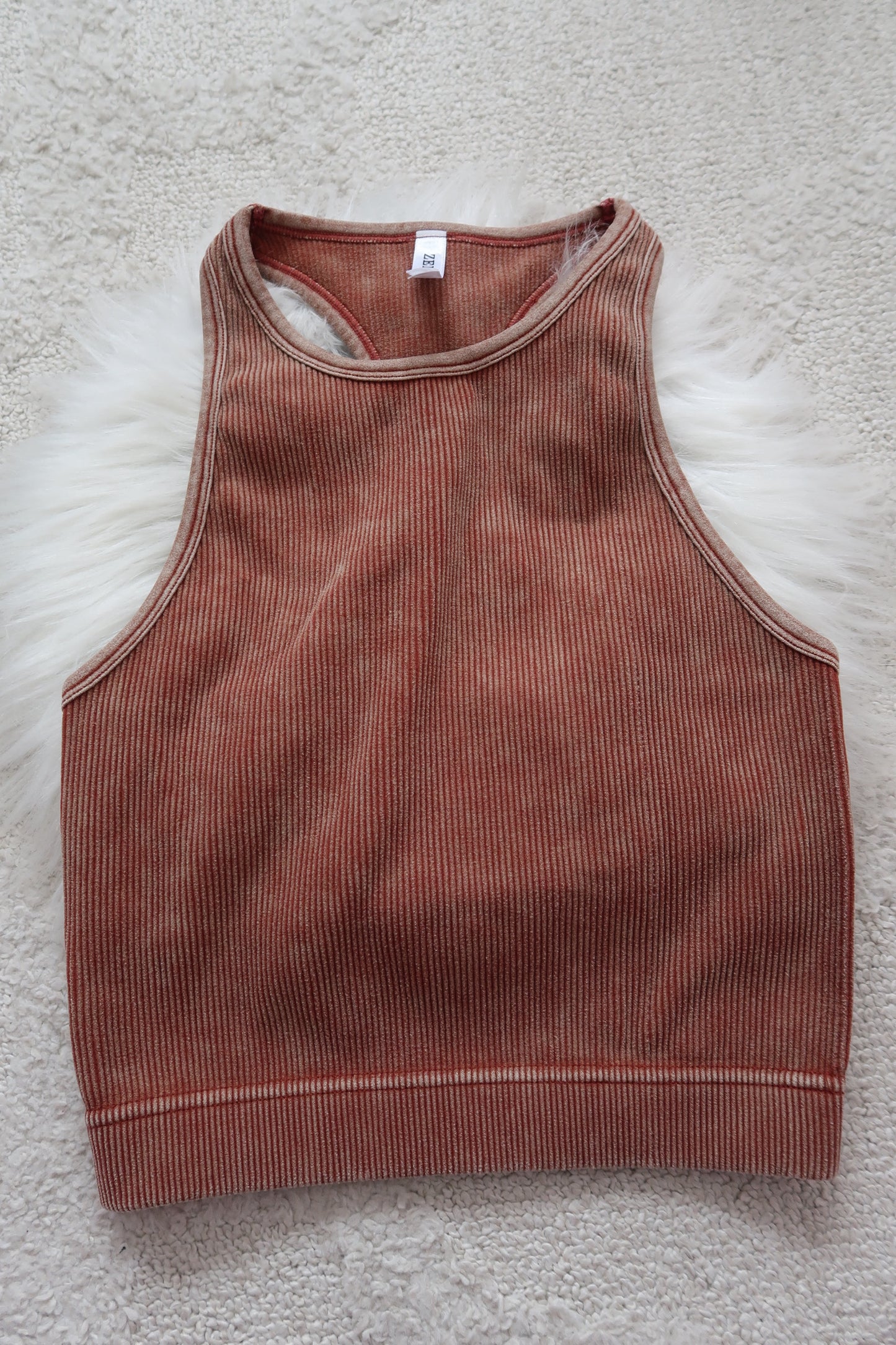 RASAL RIBBED TANK TOP