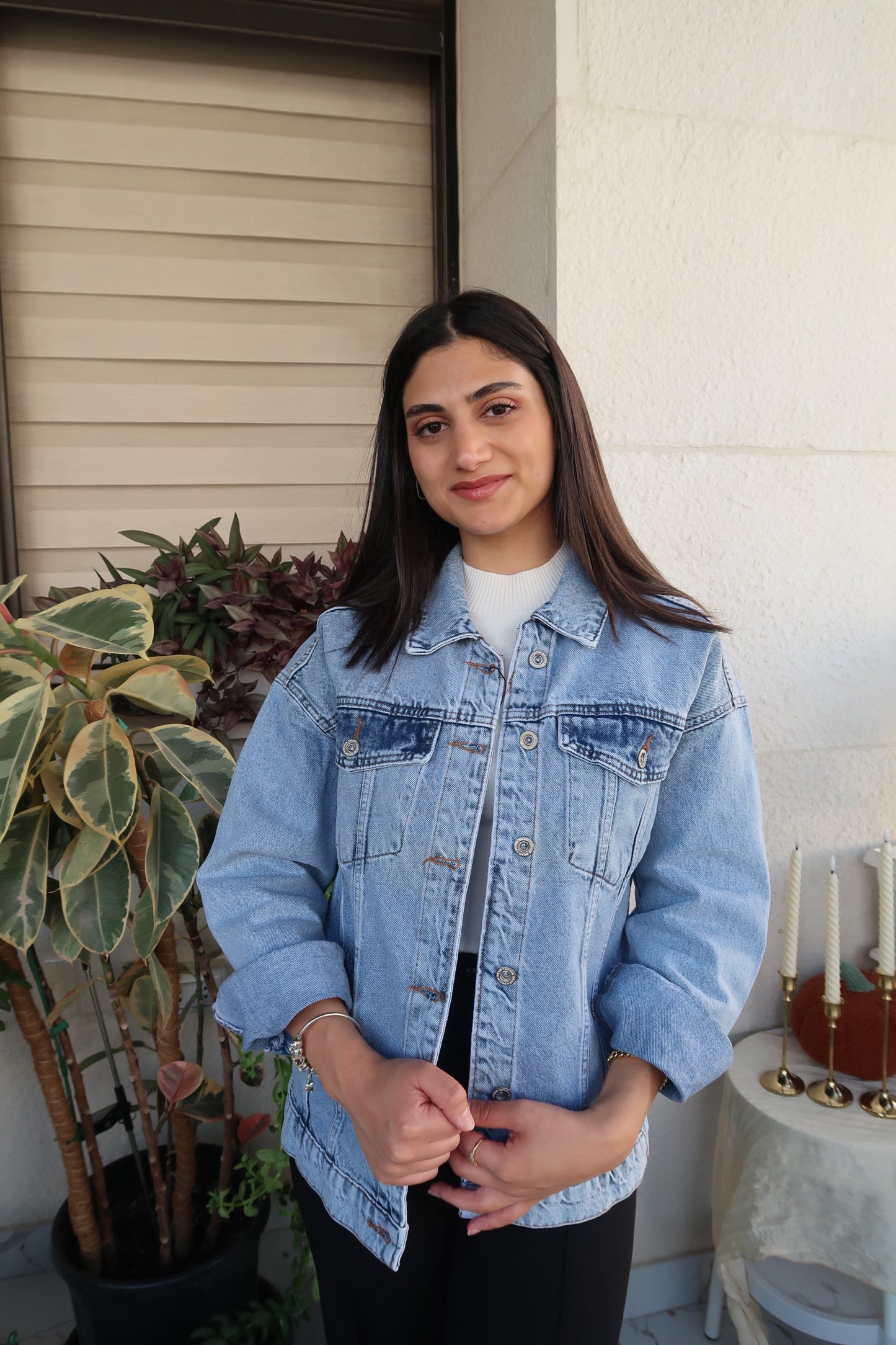 NAYA ACID WASH DENIM JACKET