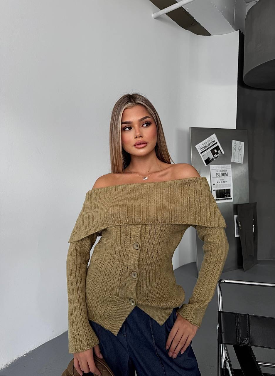 FERN OFF THE SHOULDER TOP