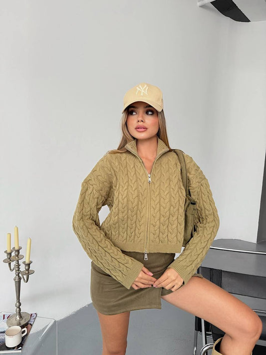 CELESTE BRAIDED JACKET