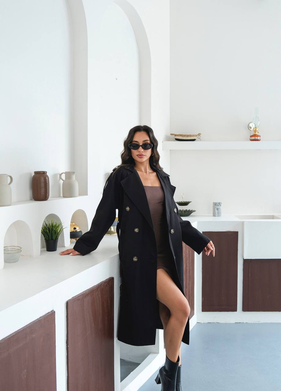 MISHA LONG TRENCH COAT