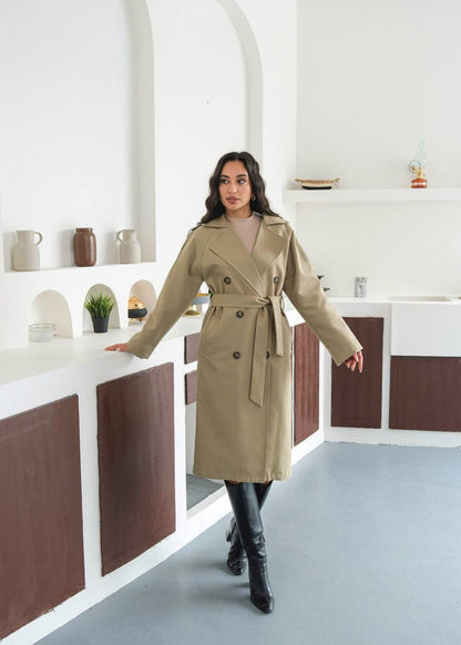 MISHA LONG TRENCH COAT