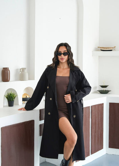 MISHA LONG TRENCH COAT