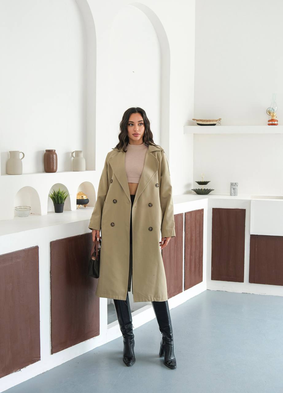 MISHA LONG TRENCH COAT