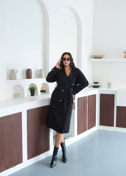 MISHA LONG TRENCH COAT