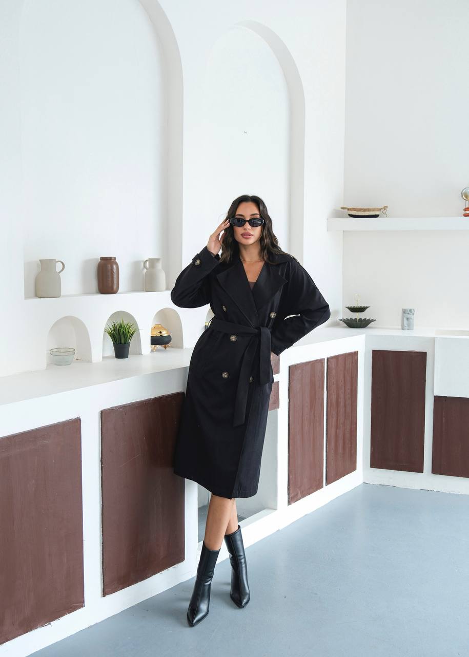 MISHA LONG TRENCH COAT
