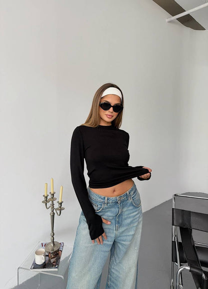 SIENNA LONG SLEEVE GLOVE TOP