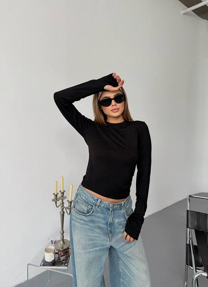SIENNA LONG SLEEVE GLOVE TOP
