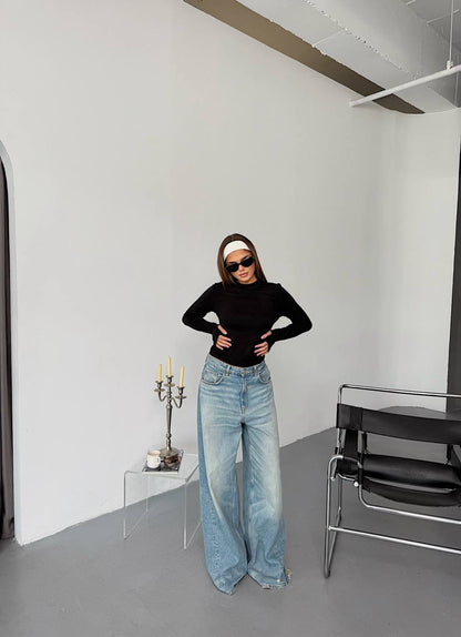 SIENNA LONG SLEEVE GLOVE TOP