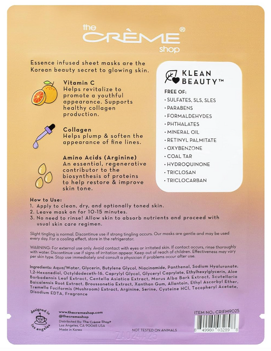 THE CRÉME SHOP VITAMIN C MASK