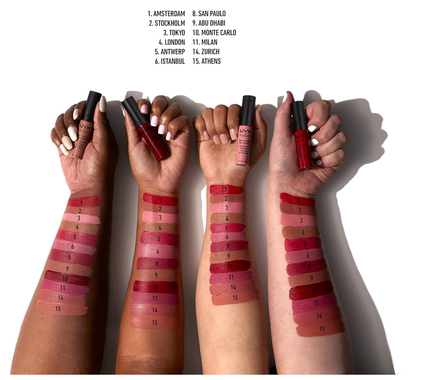 NYX SOFT MATTE LIP CREAM