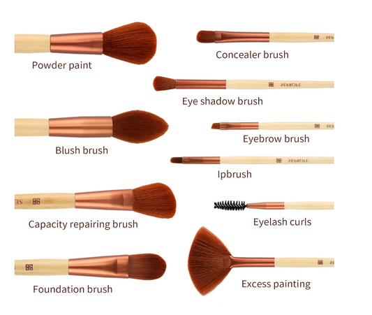 SEPROFE 10PCS MAKEUP BRUSHES SET