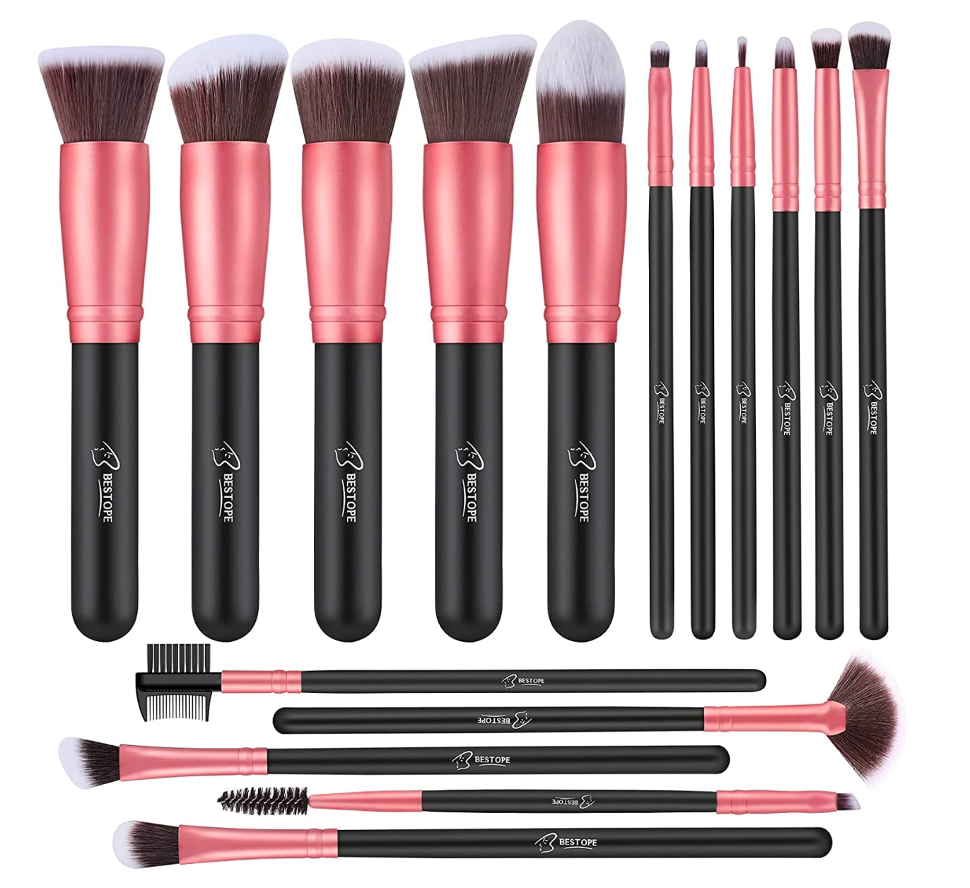 BESTOPE PRO MAKEUP BRUSHES 16PCS