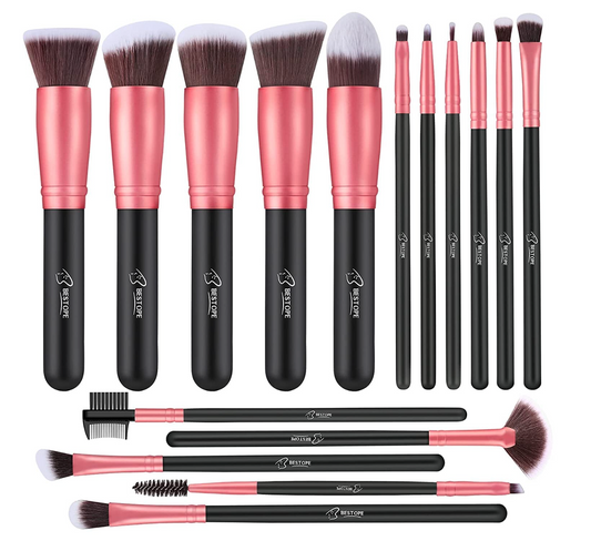 BESTOPE PRO MAKEUP BRUSHES 16PCS
