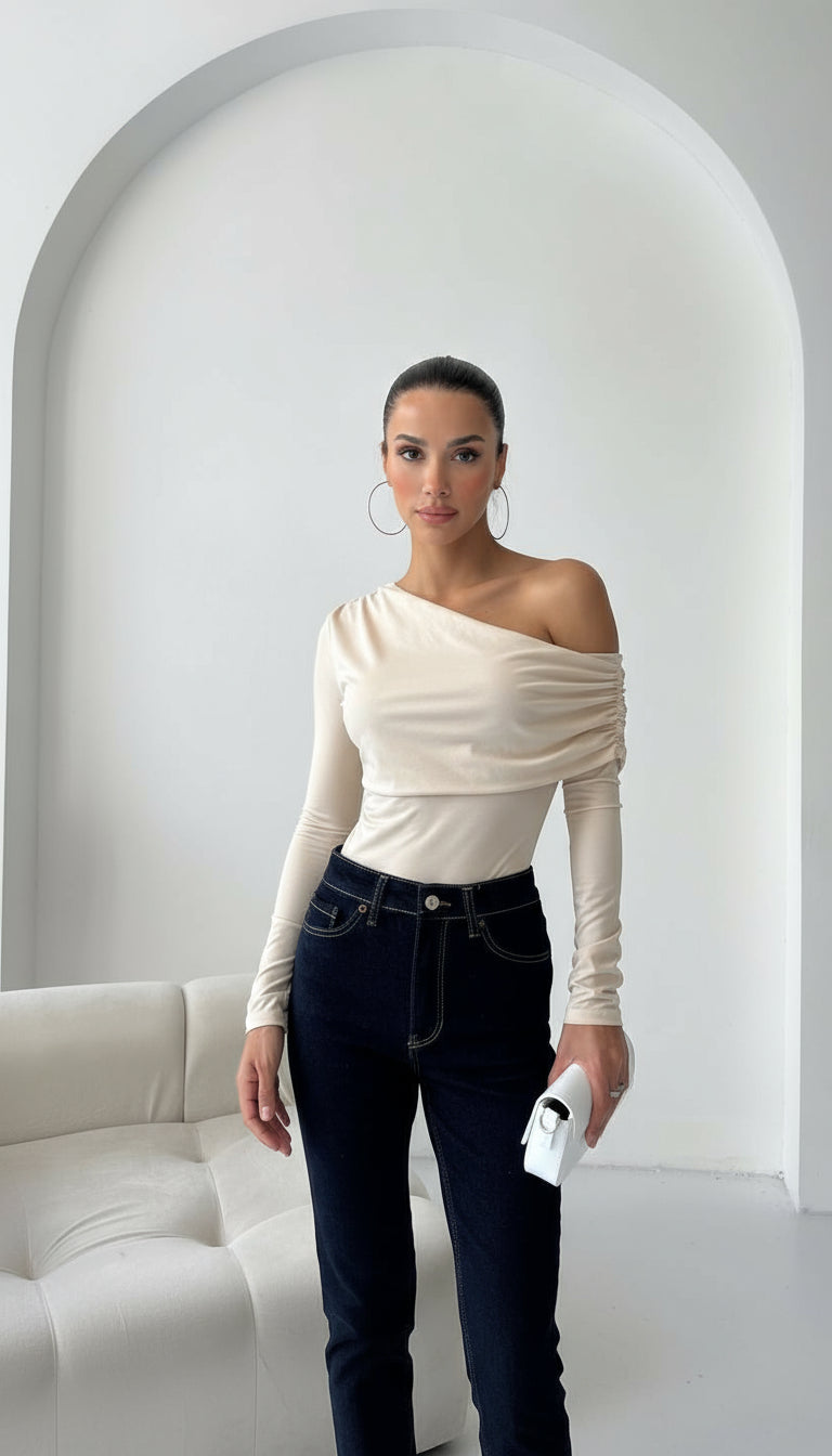 MEADOW OFF SHOULDER TOP