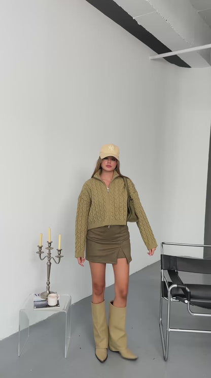 CELESTE BRAIDED JACKET