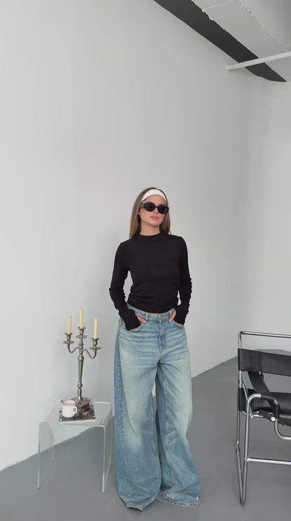 SIENNA LONG SLEEVE GLOVE TOP