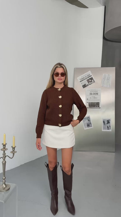 HAVEN SEASHELL CARDIGAN